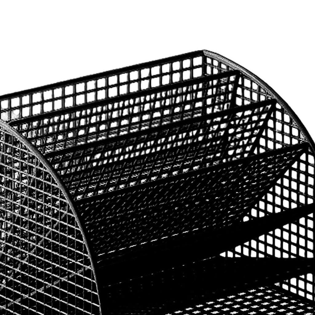 Органайзер для файлов в форме веера, настольная подставка-держатель, 6-ярусная полка, большая вместимость, настольный сортировщик для хранения