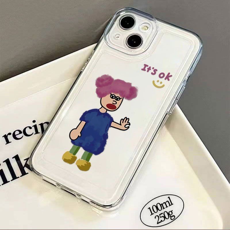 OK Boy Girl Phone Case for OPPO Reno 6/7/8/9/10 Soft