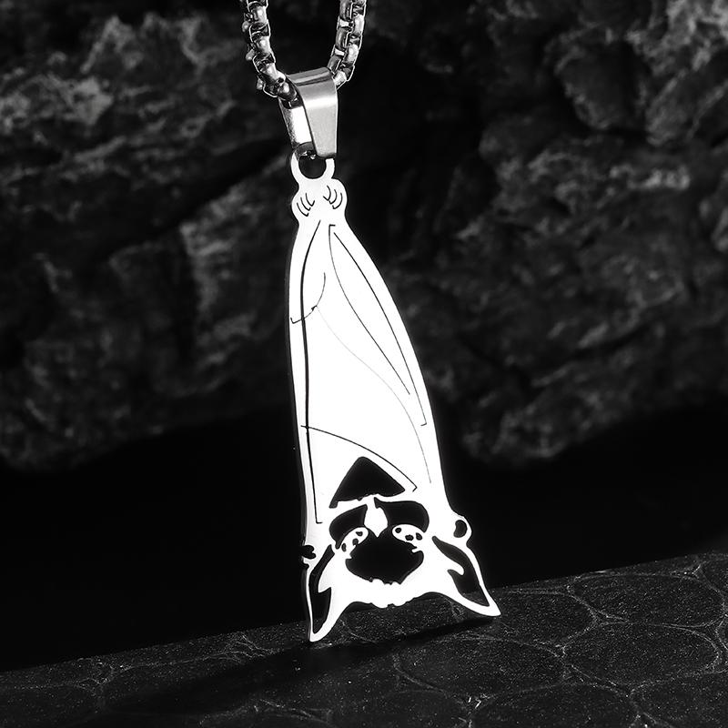 Нержавеющая сталь простой персонализированный кулон-паук ожерелье для мужчин и женщин модный кулон для вечеринки ювелирный подарок