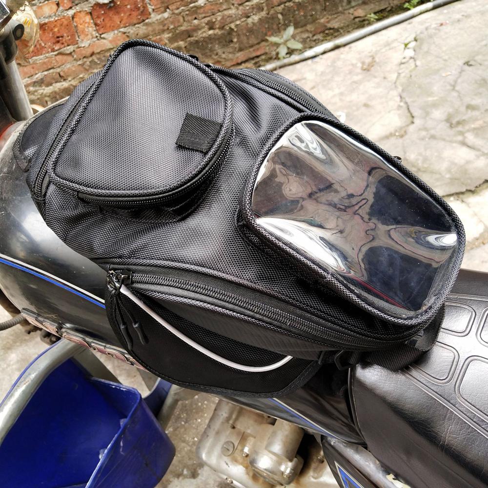 Magnetic Motorcycle Tanks Bag Waterproof 6.5 Inch Touchscreen Phone Pouch Universal Motorcycle