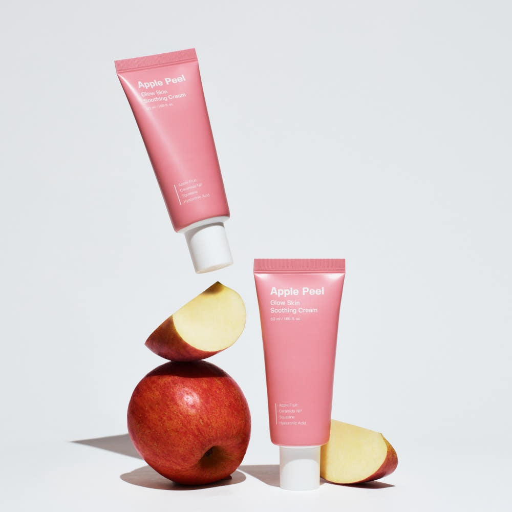 SUNGBOON EDITOR Apple Peel Glow Skin Soothing Cream Hydrating Radiance Face Moisturizer 50ml