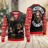 Funny Santa Claus Graphic Pullover Christmas Sweater For Men Fashion Autumn 3D Printed Sweatshirt Casual Kids Top Pullovers