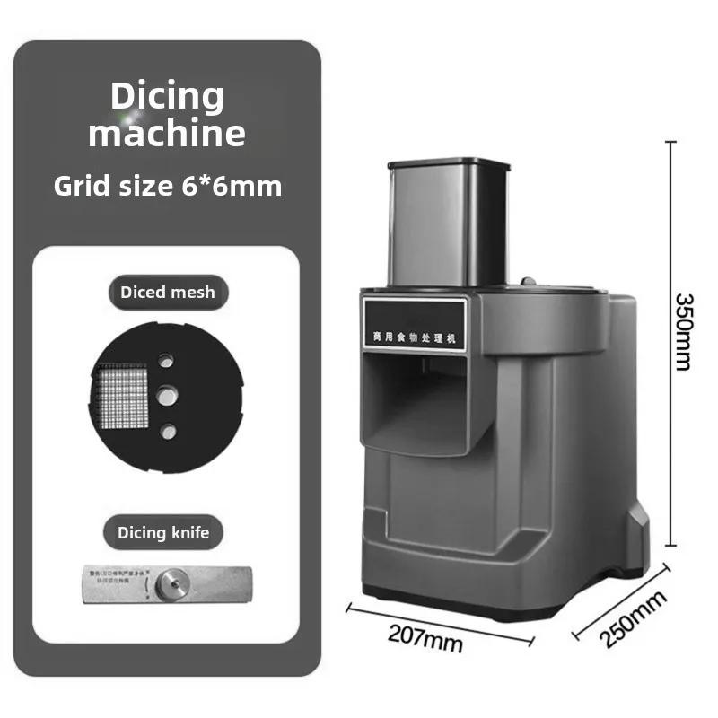 Dicing Machine Commercial Potato Carrot Vegetable Slicing And Shredding Machine Mango Dragon Fruit Diced Vegetable Cutting Tool