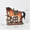 1Pc Synthetic Resin Affordable Luxury Home Decoration Gift Horse Ornament Fortune Craft Decorations