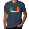 Miami Canes Tshirt Large Size Short Sleeve Tshirt