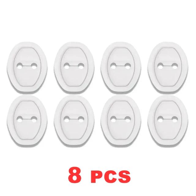 Автомобильный дверной замок, амортизатор, силиконовая подушка, универсальный звукоизолирующий демпфер для закрытия автомобильной двери, антикоррозионные защитные чехлы