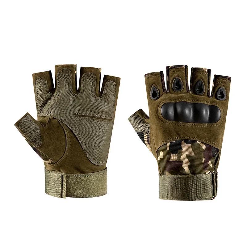 New Gloves Half Finger Paintball Airsoft Shot Combat Anti-Skid Men Bicycle Full Finger Gloves Protective Gear