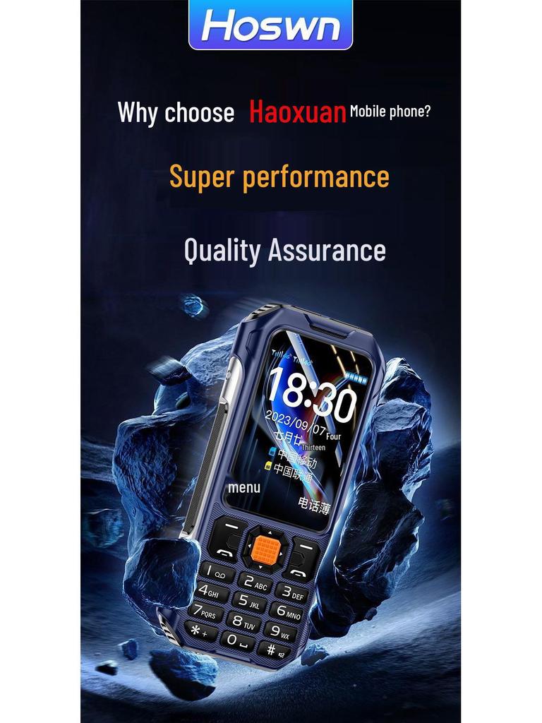 Senior Mobile Phone with Large Screen, Big Font, and Extended Battery Life