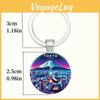 Tokyo Fuji Mountain Keyring Accessory For Festive Gift Ideas