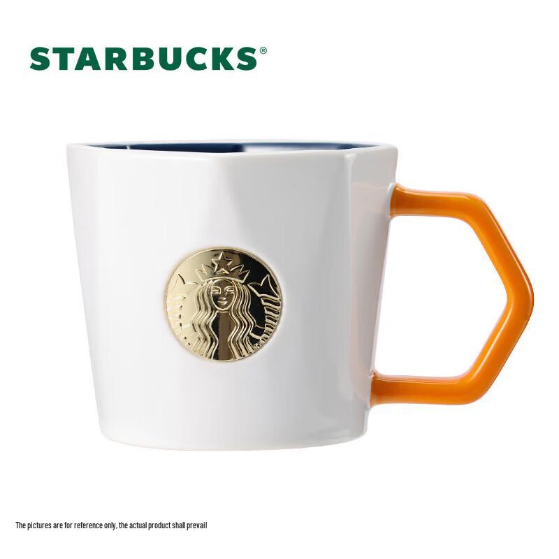 Кружка Starbucks с геометрическим значком, 395 мл