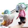 Кавайная Милая Плюшевая Кукла Сары и Утки Аниме Мягкая Набивная Игрушка Животное Декор Комнаты для Детей Мальчика Подарок на День Рождения Рождество