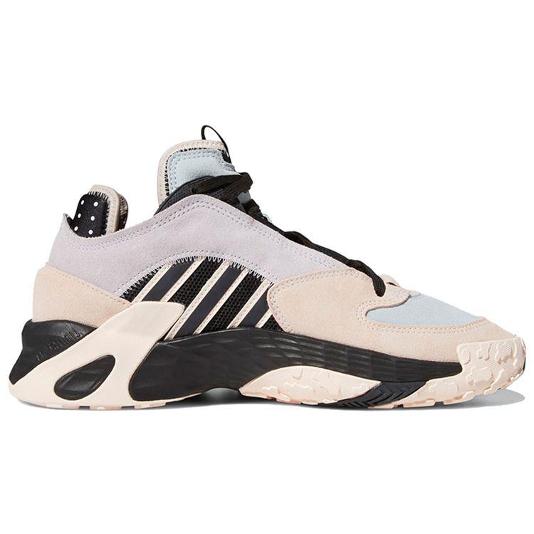 Adidas Оригинальные уличные ретро повседневные дышащие кроссовки средней высоты для баскетбола женские кроссовки розово-голубые FX8685