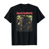 Iron Maiden Iron Maiden Группа Рок Панк Американский Винтаж Футболка Хип-Хоп Топы Мужские Свободная Оверсайз Футболка Унисекс Футболка Одежда