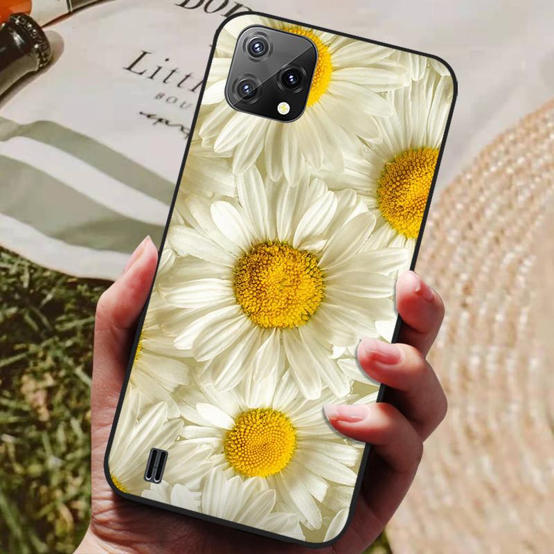 Case For Blackview Oscal C60 Coque TPU Soft Silicone Fashion Phone Funda For Oscal C60 Back C 60 Cover Case Luxury Black Bumper