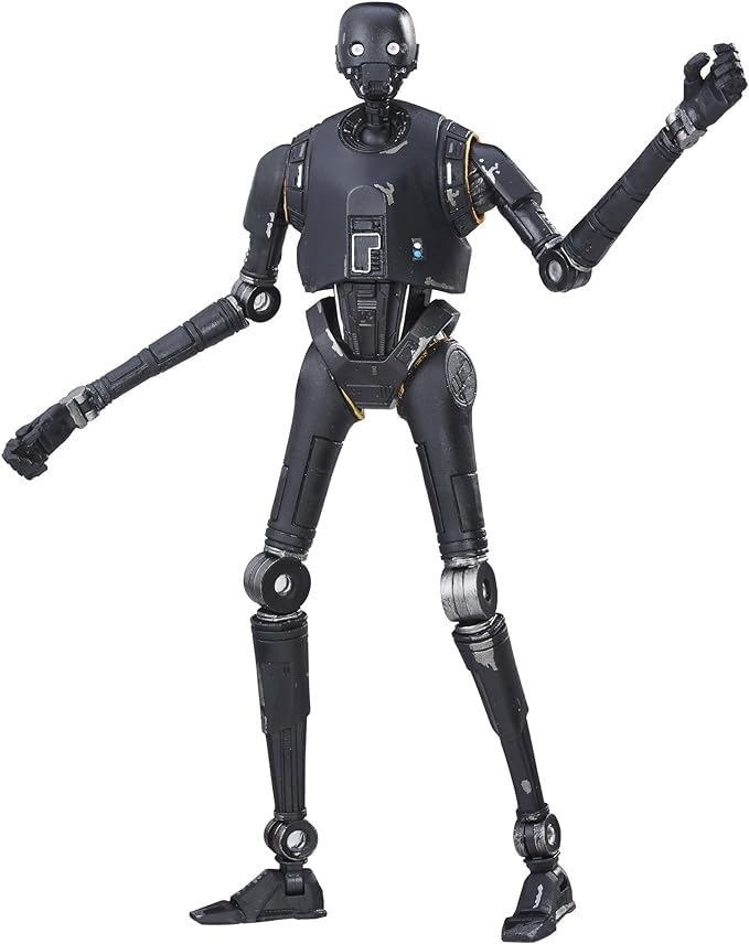 STAR WARS История Изгой-Один Hasbro Черная Серия Фигурка STAR WARS ROGUE ONE 2016 Черная Серия Без Шлема Последний Фильм Дроид / 6-дюймовый K-2SO / [Б/У]