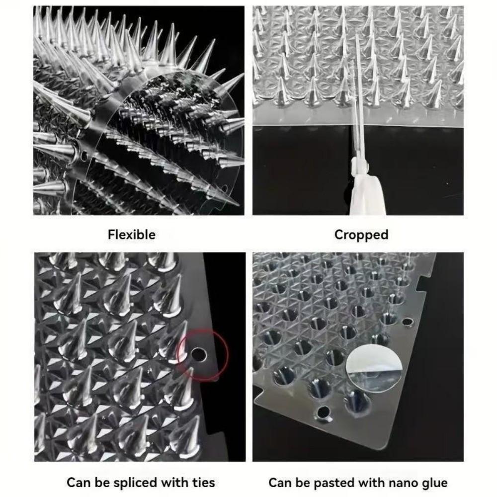 Plastic Cat Scat Mat Thicken Training Pads New Anti-Cat Thorn Mat  for Plants Furniture Indoor