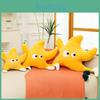 Star Plush Pillow With Running Posture Design For Kids Bed Headboard Decor