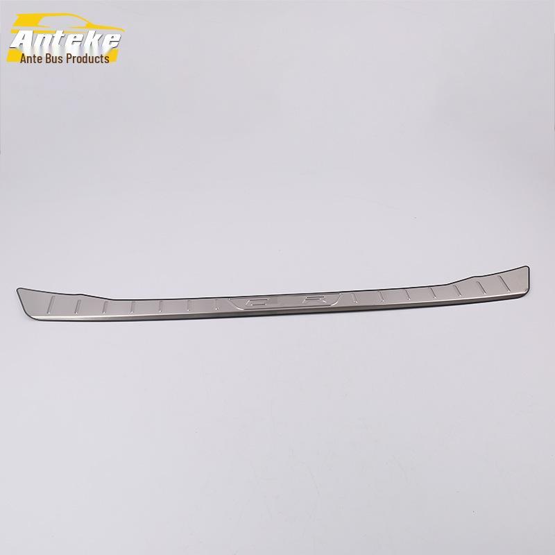 Izeh Rear Guard Plate Sequin: Stainless Steel Trunk Protection Pedal and Decorative Accessory for 18+