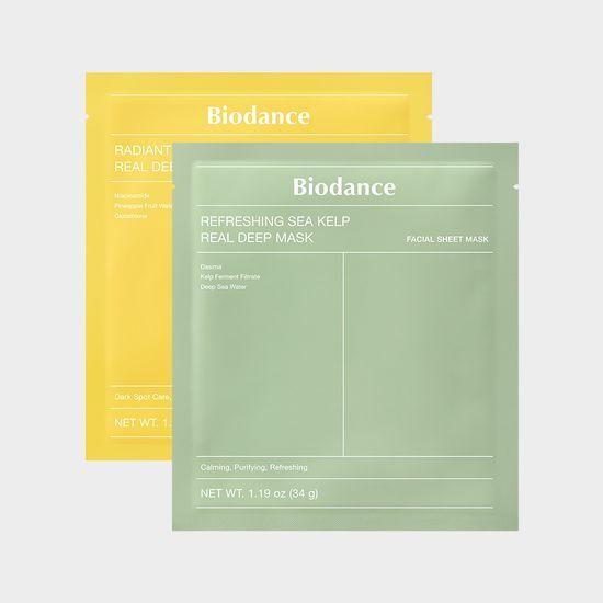 Biodance Маска Sea Kelp/Vita Real Deep Mask 4 листа, 2 вида, выберите 1