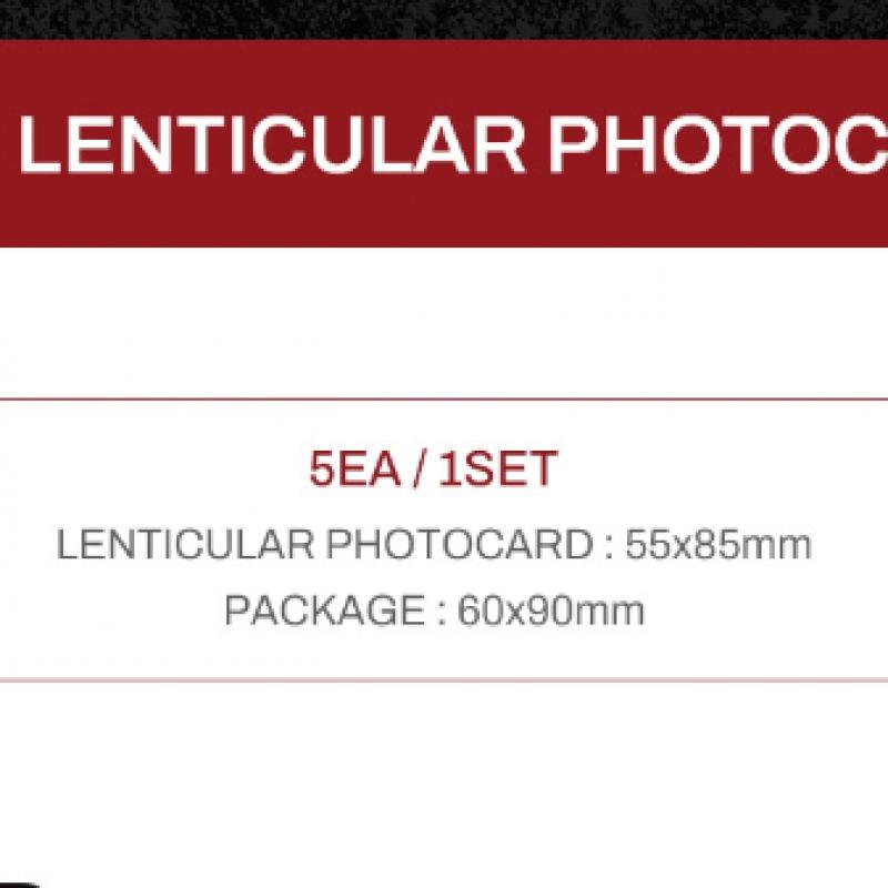 Bam Bam 01 Набор лентикулярных фотокарточек 3-й официальный мини-альбом Md