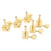 6 Pcs Electric Guitar Tuning Pegs Metal Gold Guitar Replacement Tuning Keys Peg Machine Head