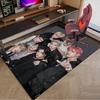 K-pop Group Poses Carpet, Chair Rug,Rug for Office Bedroom living rooms, Doormat decor Fan Gift Christmas Gift