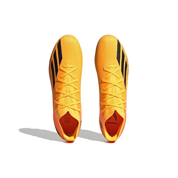 Adidas X Speedportal Heatspawn Pack AG Обувь для искусственного газона Ультратонкие футбольные бутсы Мужские футбольные бутсы Желтый Черный GZ5083