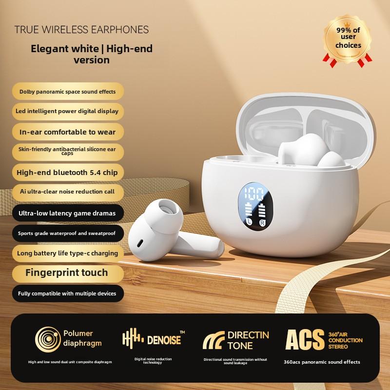 New Wireless Headphones Music Noise-cancelling Bluetooth Headphones Sports Ultra Long Endurance Headphones