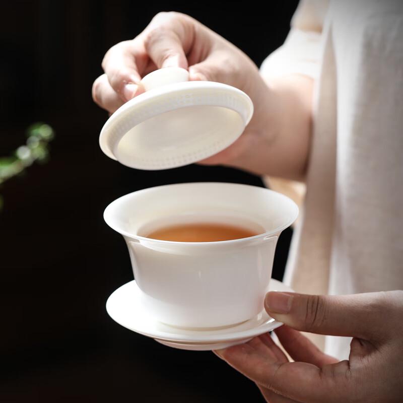 Gongfu Tea Sancai Gaiwan with 360-Degree Pour