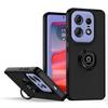 Armor Matte Case For Motorola Moto Edge 50 Pro Fusion Ultra Edge 2024 Cover Ring Magnetic Holder Stand Shockproof Coque Fundas