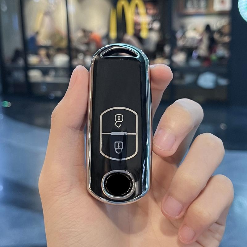 Новый чехол для ключей из ТПУ с 2 3 4 кнопками для Mazda 2 3 6 Atenza Axela Demio CX-5 CX5 CX-3 CX7 CX-9 CX30 2016 2017 2018 2019, чехол для ключей