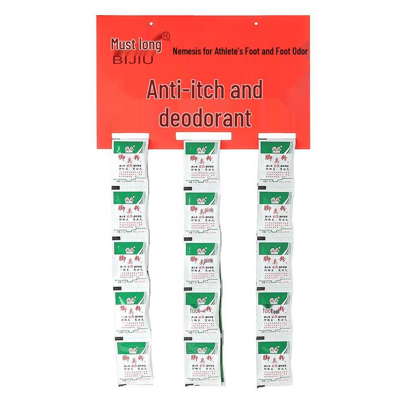 Порошок от запаха ног Bijiu: Дезодорант для обуви и носков, Ванночка для ног и Ухаживающий порошок