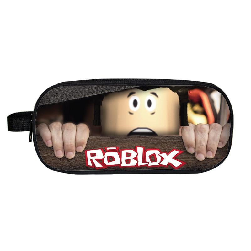 Мультяшный пенал Roblox для мальчиков и девочек из прочного материала**