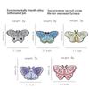 Butterfly Enamel Pin Cartoon Witch Animals Brooch Badges Insect Punk Lapel Clothes Women Kids Jewelry Backpack Gift for Friends