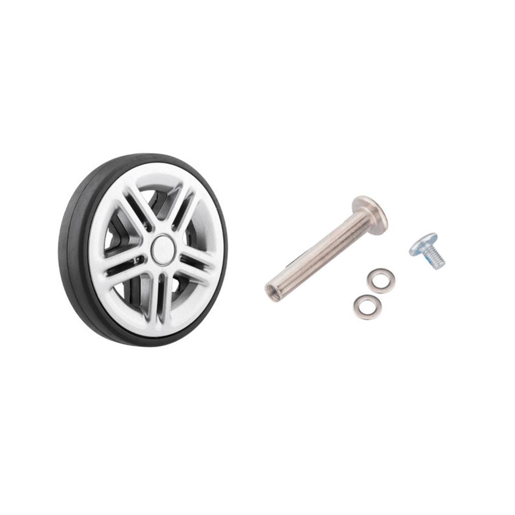 Suitcase Wheels Trolley Case Luggage Wheels Flexible Luggage Suitcase Swivel Wheels Mute Suitcase Replacement Wheels