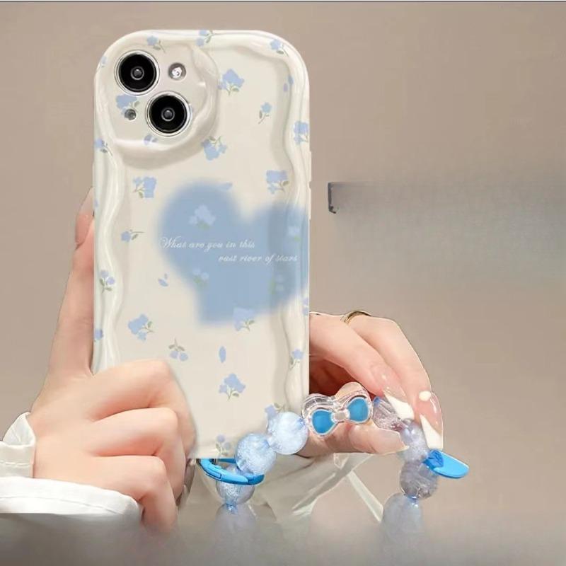 Smudged Love Butterfly для Apple 13 женский чехол для телефона iPhone 14 Promax Anti-fall 12 полное покрытие прозрачный