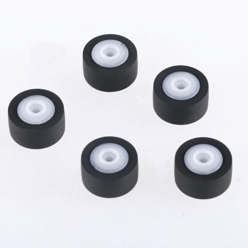 5 шт. кассетный магнитофон прижимной ролик колесо резиновый давление магнитофон ремень шкив набор замена