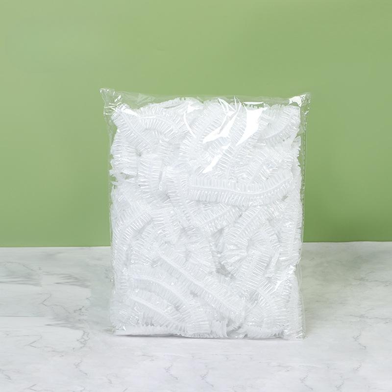 200pcs Food Wrap Covers PE Film Elastic Bowl Lid Disposable & Secure Keep Food Fresh & Delicious Perfect Kitchen Essential