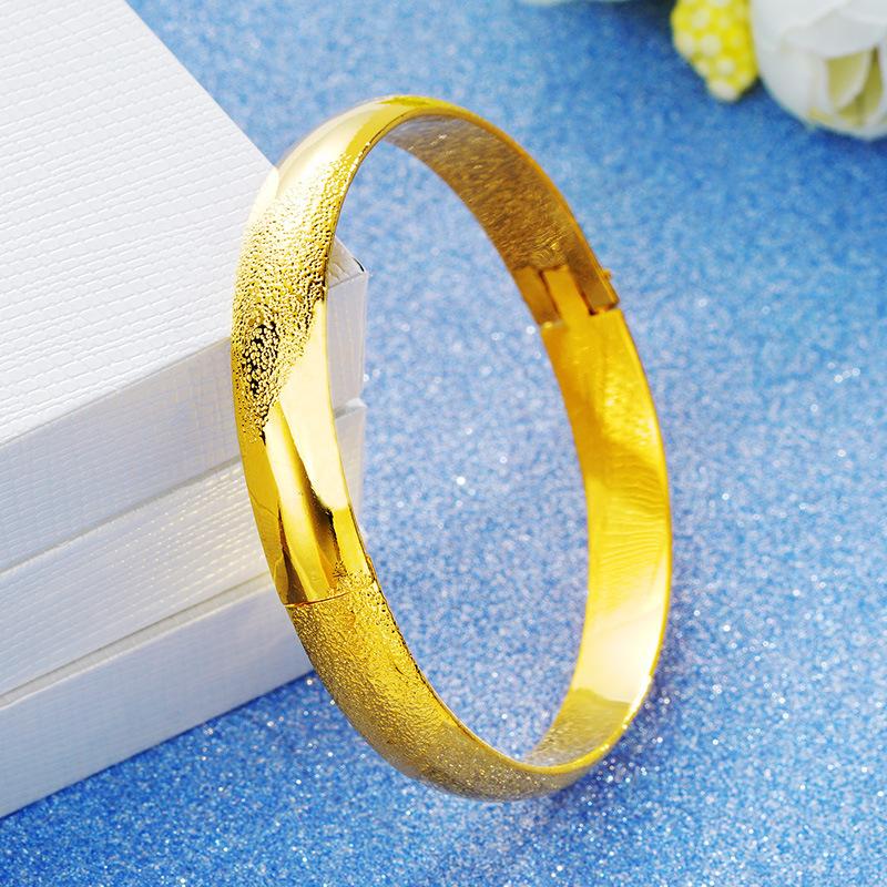 Snap Frosted Creative Buckle Bracelet Elegant, Minimalist, High-end, Light Luxury, Versatile Bracelet