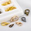 50pcs 100pcs 200pcs Lobster Clasps Jewelry Making Materials Hooks Chain Closure DIY Accessories Supplies For Bracelets Necklaces