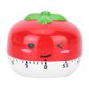 Cartoon Mechanical Manual Kitchen Cooking Timer Alarm Reminder Timepiece Countdown ToolRed