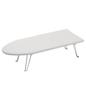 Yamazaki Ironing W75 X D30 X Tower Easy To 1220 Boat-Shaped Board, White, Approx. H20cm, Design, Iron,