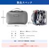 KURASUUMO Gadget Travel Compact Pouch and Separate for PC Mobile USB Travel Use Pouch, Pouch, [Highly Water-Repellent Waterproof, Compartments]
