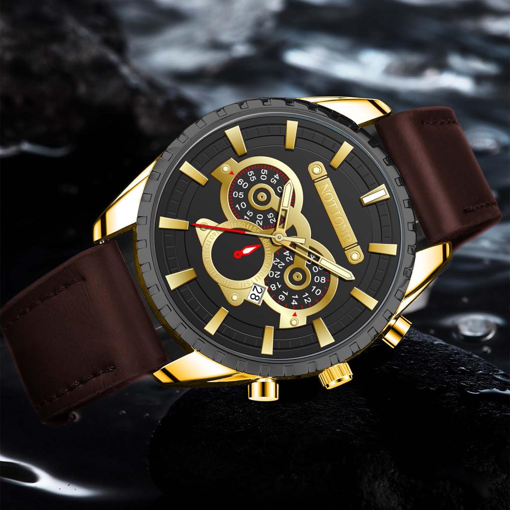 Повседневные часы мужские кварцевые наручные простые часы часы с индивидуальным выражением часы с календарем кожаный ремешок