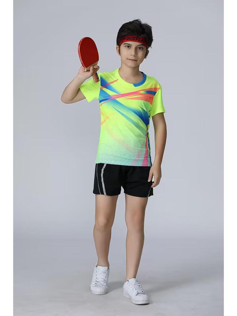 Quick-Dry Sweat-Wicking Sportwear Set for Men & Women - Tennis, Badminton, Ping Pong