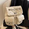 Новый модный рюкзак с бриллиантовой цепочкой, женственный, универсальный, высококлассный, многокарманный, маленький рюкзак