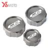 Для HONDA CB1000R CB 1000R cb1000 R 2009-2015 2016 Мотоциклетные аксессуары Передние Задние Крышки резервуаров для сцепления и тормозной жидкости Крышка масла
