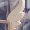 Декорации для рамки компьютерного монитора 3D-печать Крылья Декорации для ЖК-экрана телевизора Милые аксессуары для настольного компьютера Подарок