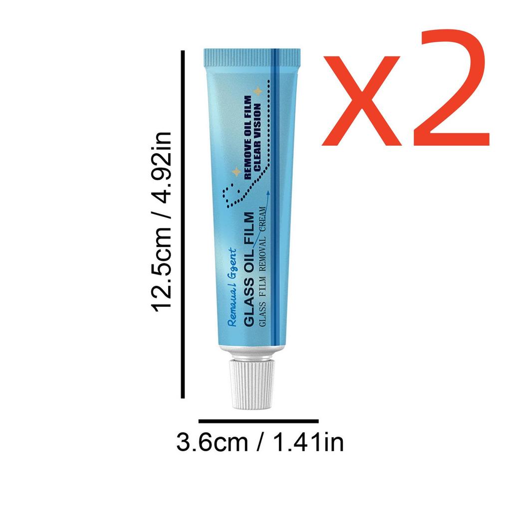 Car Glass Oil Film Remover Remove Stubborn Oil Film Dirt Stain Anti Smear Not Scratch Glass Restore Clarity Car Glass Cleaner
