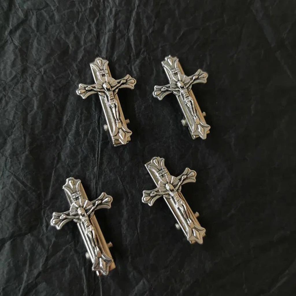 Готическая челка с перекрестной челкой, заколка в виде утконоса, винтажные заколки для волос, модный декор для хвоста на Хэллоуин, Нескользящие боковые заколки для волос для косплея